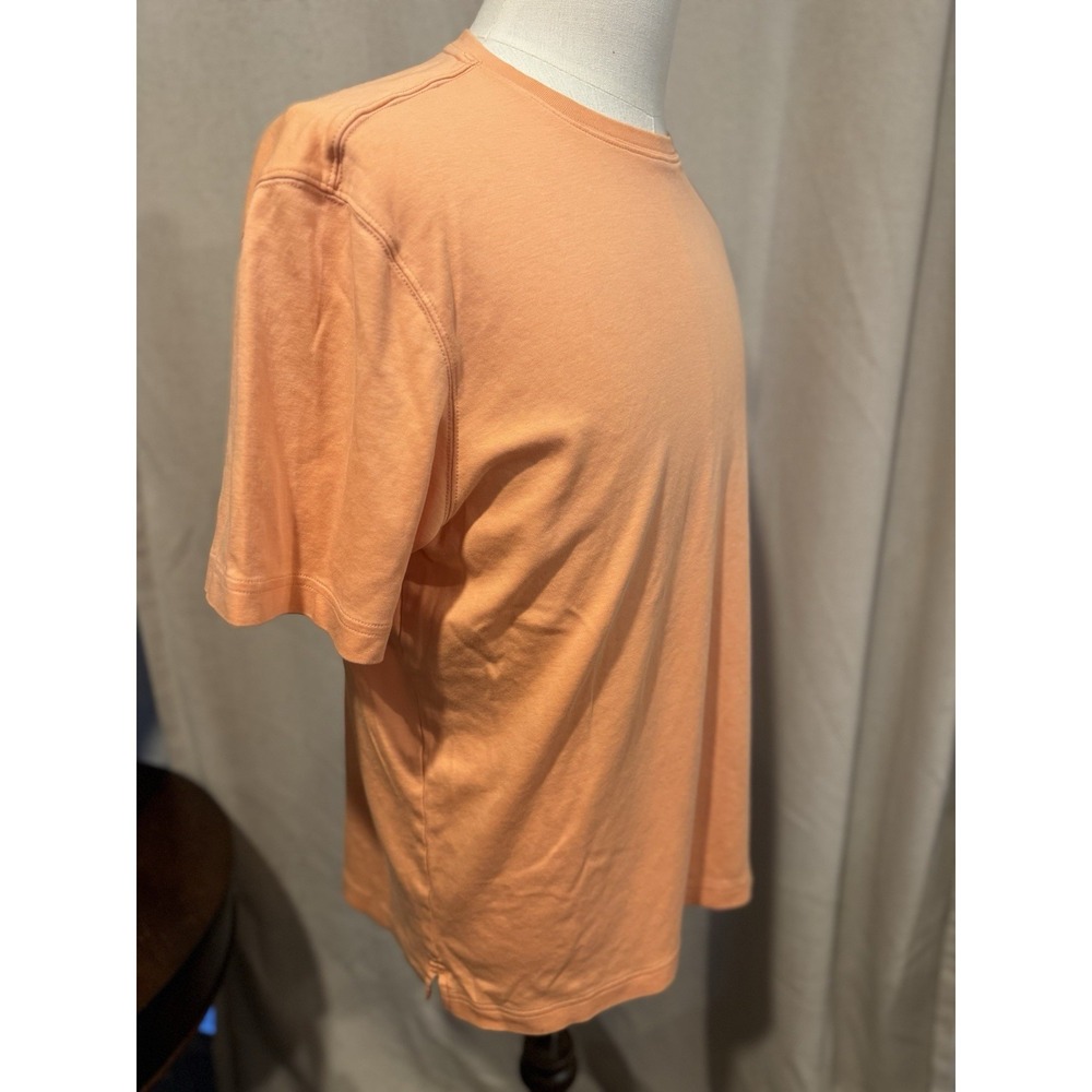 Robert‎ Barackett Men's Peach Color Shirt Large - Picture 4 of 8